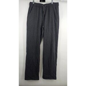 01.Algo Mens Medium Black Sweatpants Joggers NWT Cotton Blend